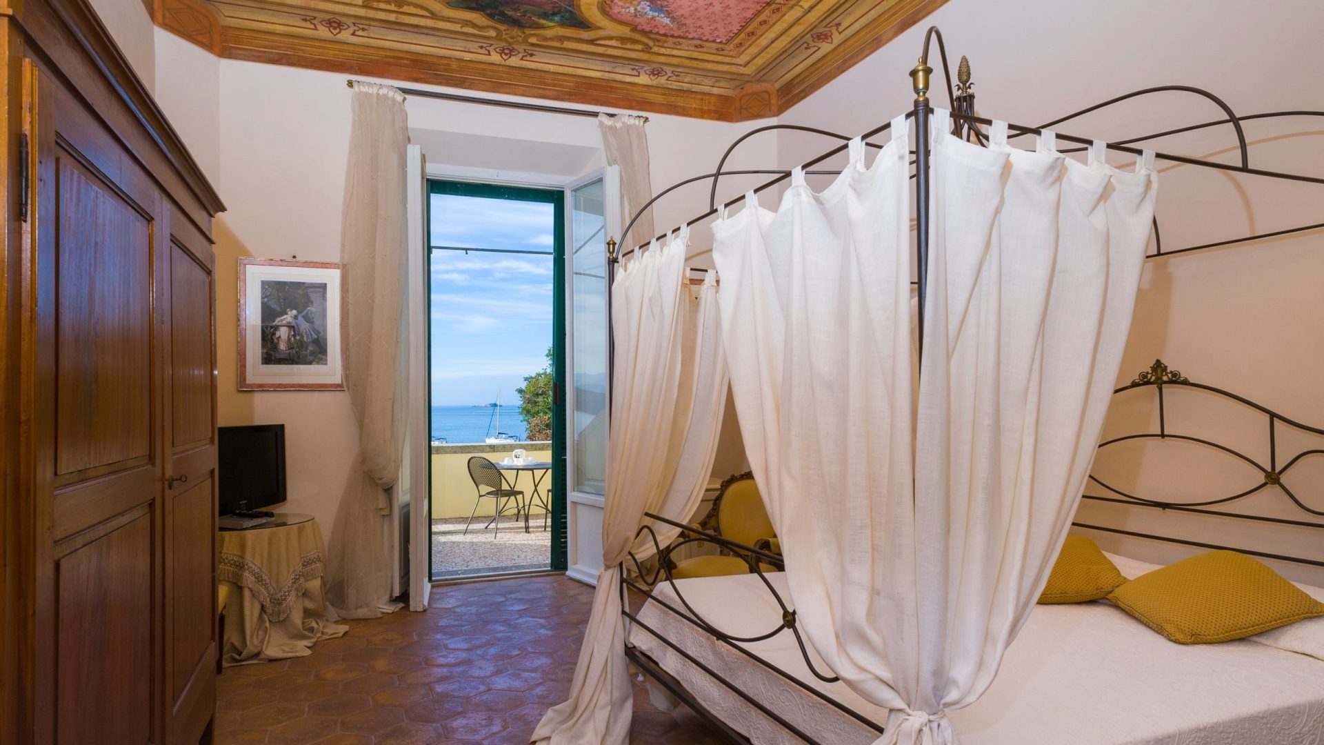 Hotel Villa Ottone Isola d'Elba camera matrimoniale contessa